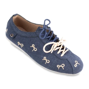 اسپرت پاپیون ننه خانم رنگبندی سرمه ای