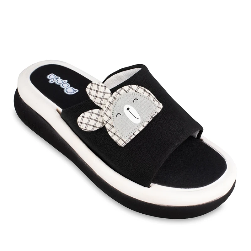 Slipper Nahal Papia colors Black