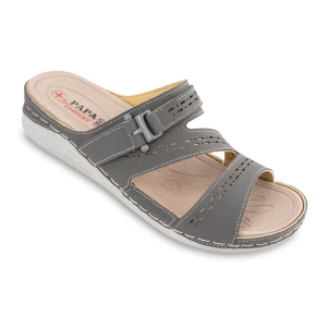 صندل یاس 2 پاپا PU رنگبندی طوسی