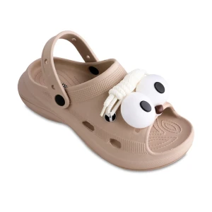 دمپایی پوپک پاپا PVC رنگبندی کرم