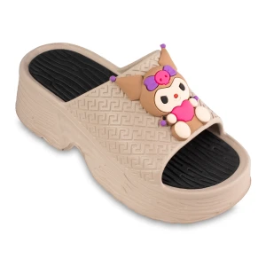 دمپایی الیزابت پارسی رنگبندی کرم