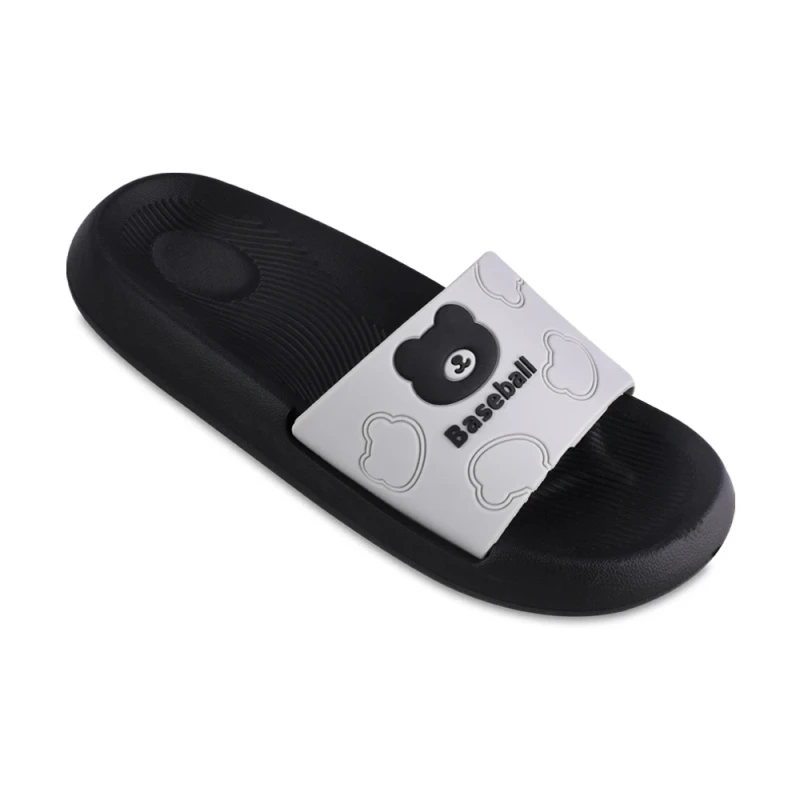 دمپایی بیسبال زیتون رنگبندی مشکی