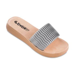 صندل رز پاپا PU رنگبندی طوسی