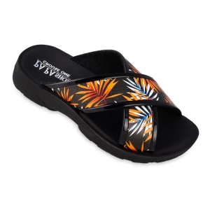 صندل هاوایی پاپا PU رنگبندی نارنجی