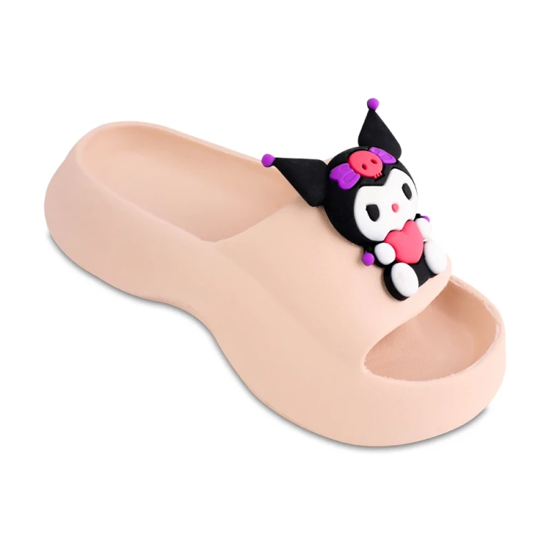 چپل ملودی کروم قلبی نسرین پلاست