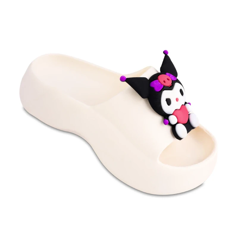 چپل ملودی کروم قلبی نسرین پلاست