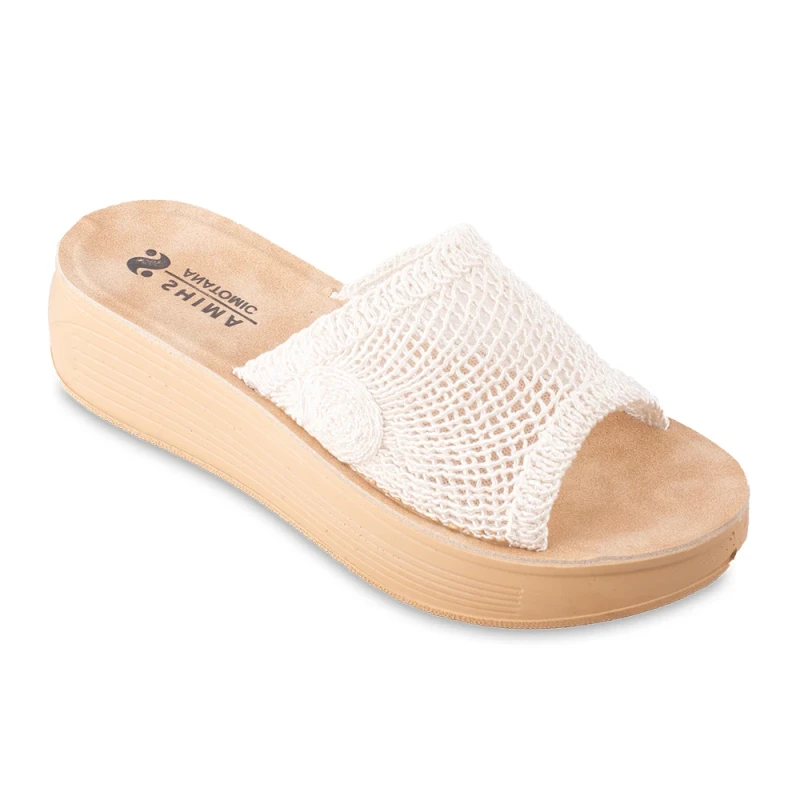 Sandal Bafti Cando Shima colors White