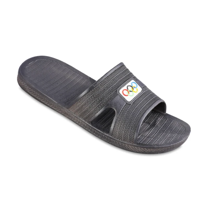 Slipper Olympics Amin PVC colors Black