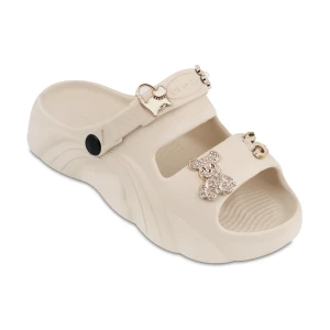 دمپایی سیندرلا پارسی رنگبندی کرم