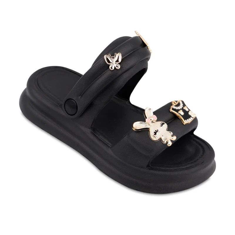 دمپایی درنا پارسی رنگبندی مشکی