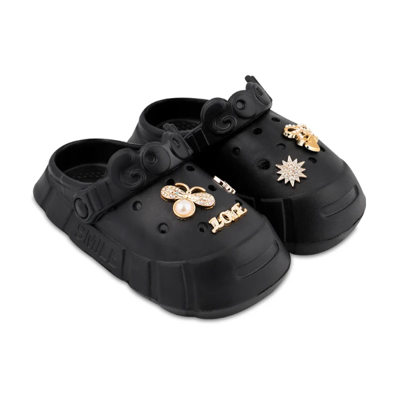 دمپایی ملودی پارسی رنگبندی مشکی