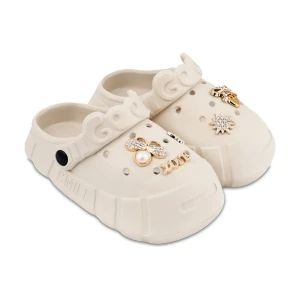 دمپایی ملودی پارسی رنگبندی کرم