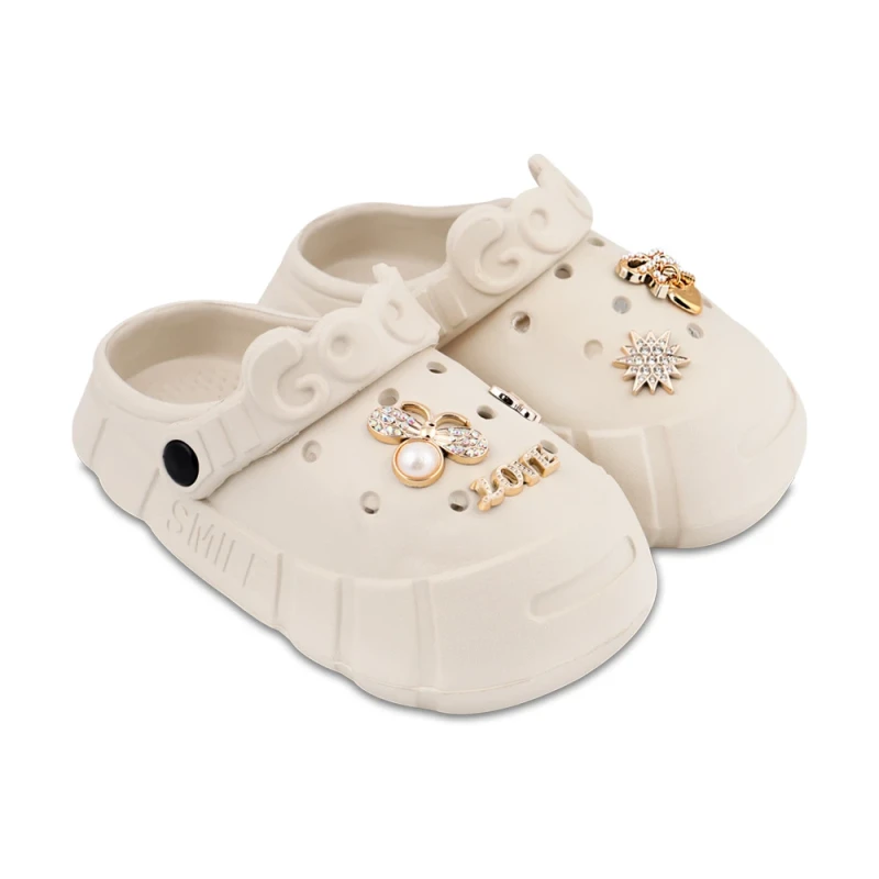 دمپایی ملودی پارسی رنگبندی کرم