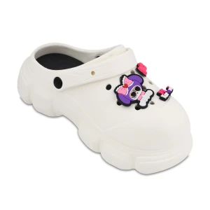 دمپایی کراکس نایس پارسی رنگبندی سفید