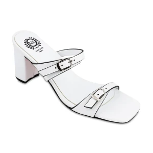 صندل مدونا ننه خانم رنگبندی سفید