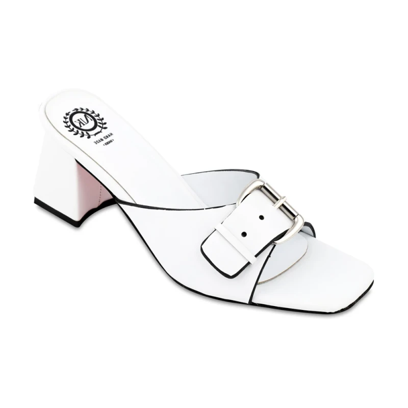 صندل پاریسی ننه خانم رنگبندی سفید