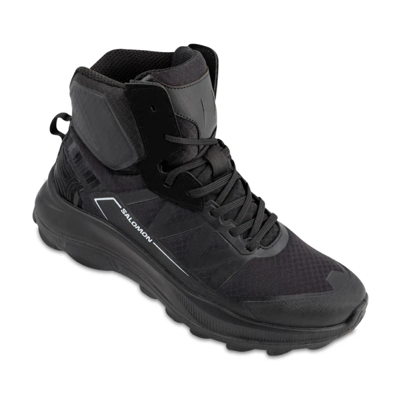 بوت اوت رایز ساق بلند کویر رنگبندی مشکی