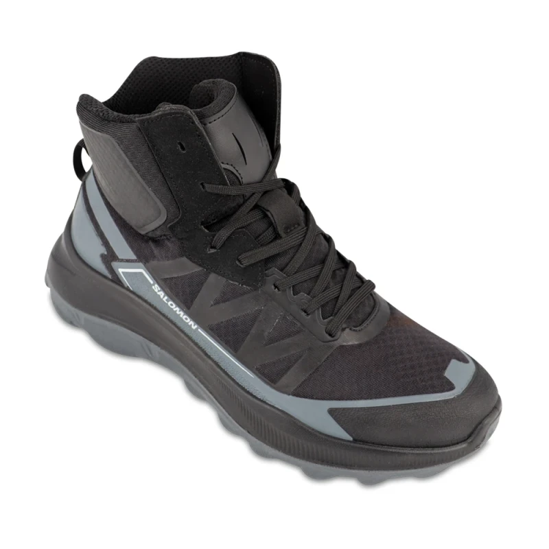 بوت اوت رایز ساق بلند کویر رنگبندی طوسی