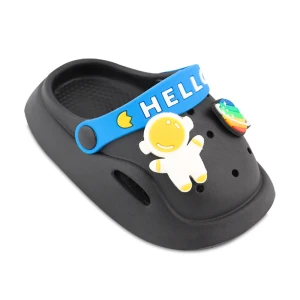 Slipper Crunchy Fazaee Nasrin Plast colors Black