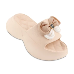 چپل لونا پاپیون نسرین پلاست رنگ نیسکیفے