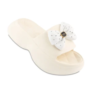 چپل لونا پاپیون نسرین پلاست رنگ گندمی