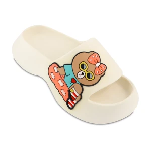 چپل ملودی ملوس نسرین پلاست رنگ گندمی