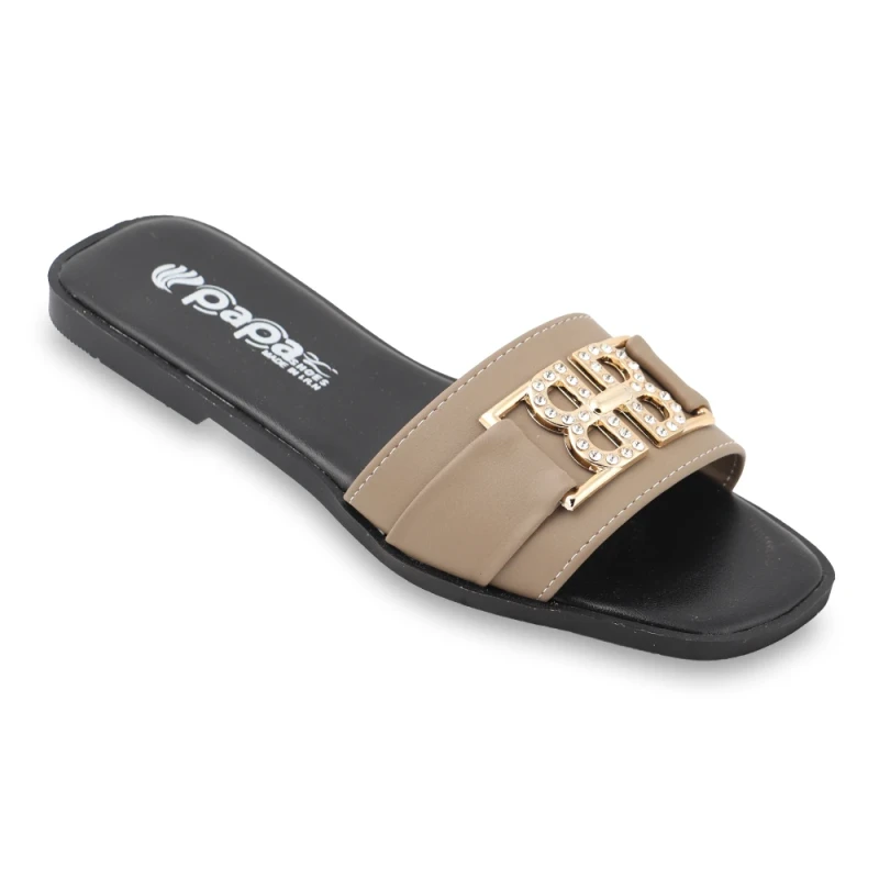 صندل باران پاپا PU رنگبندی کارامل