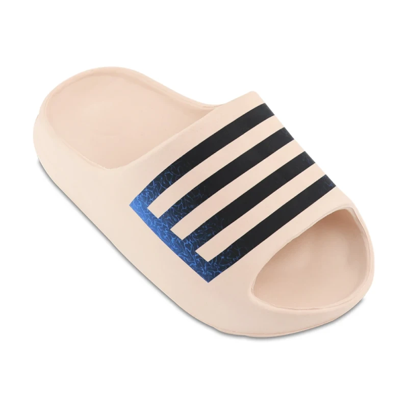 دمپایی آدیداس خطی نسرین پلاست رنگبندی کرم