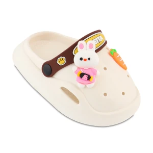 چپل کرانچی خرگوش نسرین پلاست رنگ گندمی