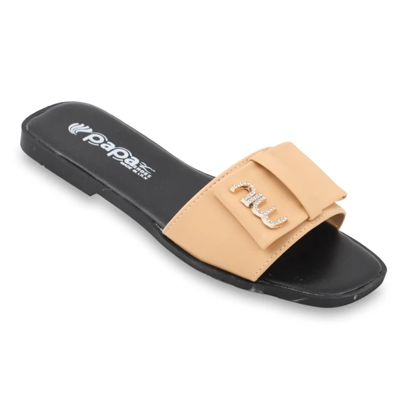 صندل مرلین پاپا PU رنگبندی کرم