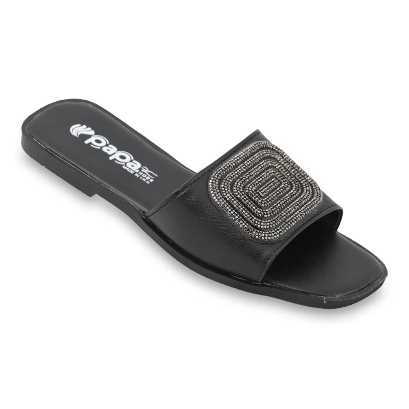 صندل الیزه پاپا PU رنگبندی مشکی