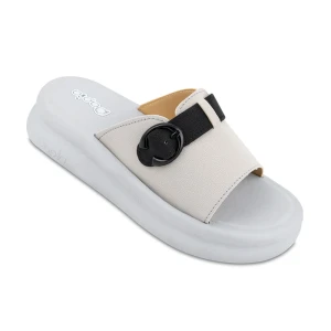 دمپایی بیتا پاپیا رنگبندی طوسی