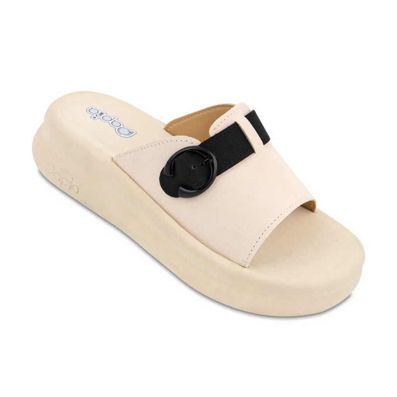 دمپایی بیتا پاپیا رنگبندی کرم