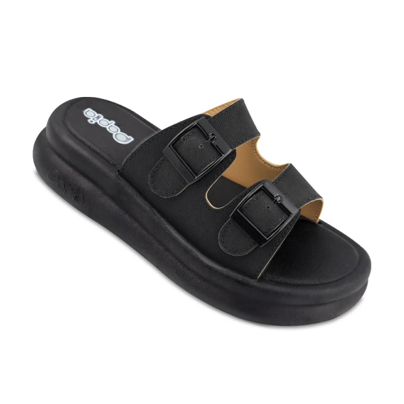 دمپایی درنا پاپیا رنگبندی مشکی