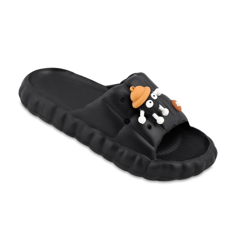 دمپایی اوریو پاپا PVC رنگبندی مشکی