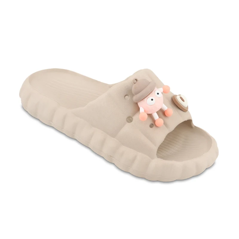 دمپایی اوریو پاپا PVC رنگبندی کرم