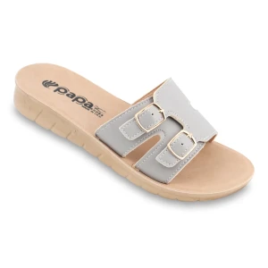 صندل غزال 3 پاپا PU رنگبندی طوسی