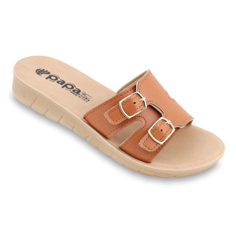 صندل غزال 3 پاپا PU رنگبندی عسلی