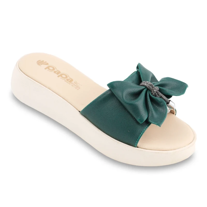 صندل ماهور 2 پاپا PU رنگبندی سبز یشمی