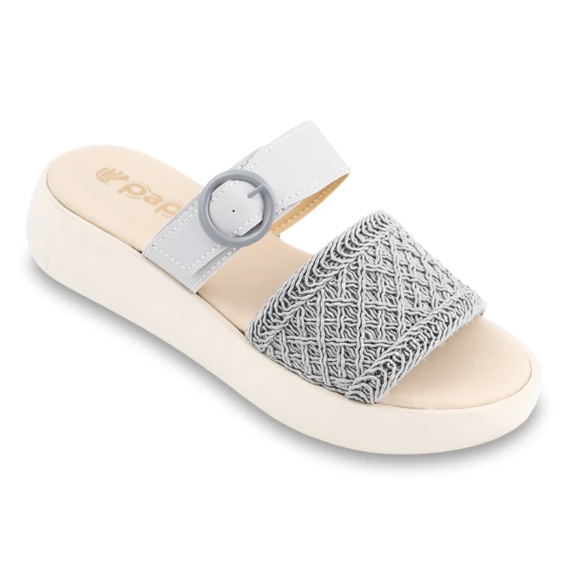 صندل ماهور 3 پاپا PU رنگبندی طوسی