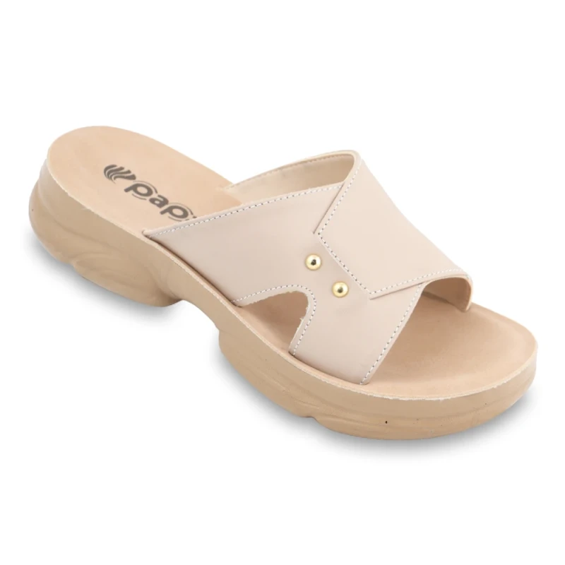 صندل مینل 3 پاپا PU رنگبندی کارامل