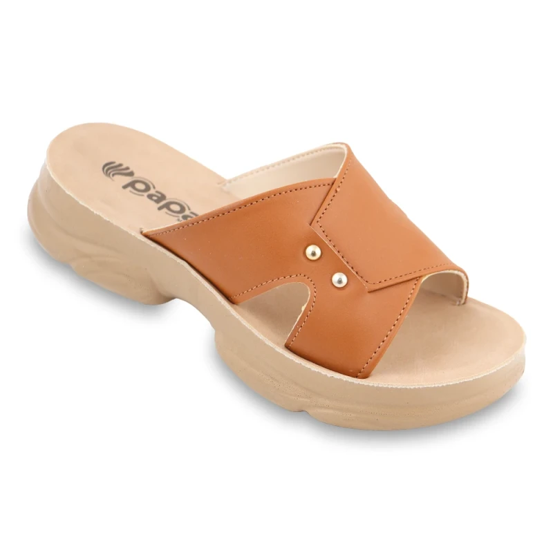 صندل مینل 3 پاپا PU رنگبندی عسلی