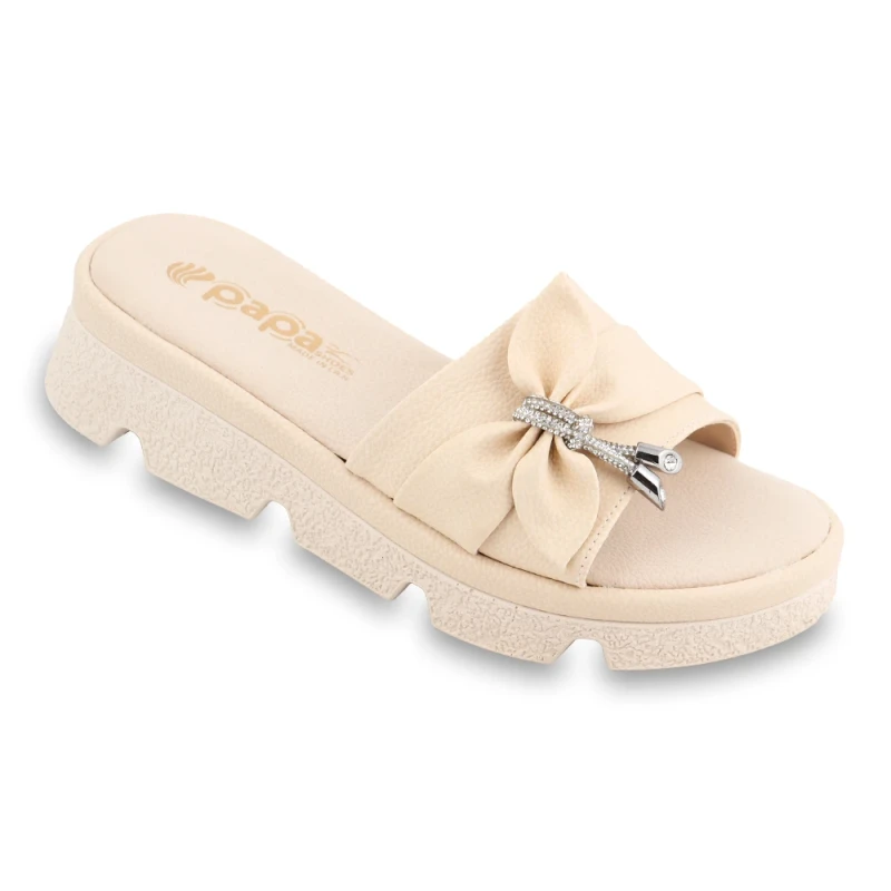 صندل روشا 2 پاپا PU رنگبندی کرم