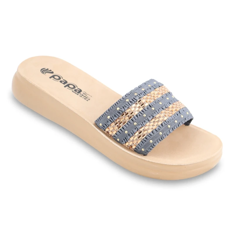 صندل رز 2 پاپا PU رنگبندی طوسی