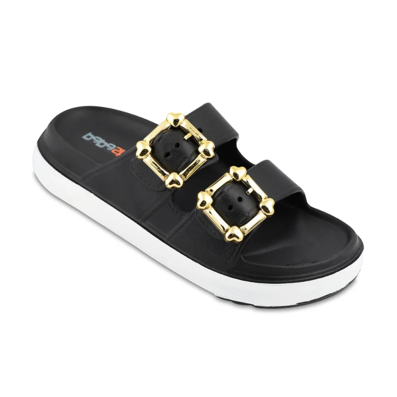 دمپایی یکتا پاپا PVC رنگبندی مشکی