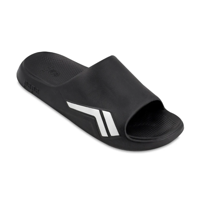 دمپایی هاکان پاپا PVC رنگبندی مشکی