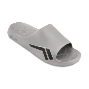 دمپایی هاکان پاپا PVC رنگبندی طوسی