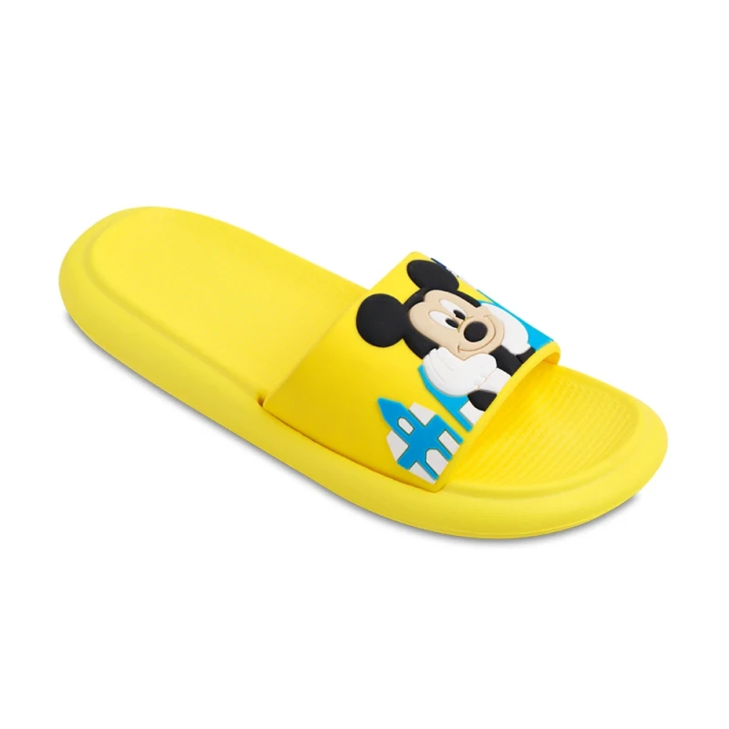 دمپایی میکی موس پاپا PVC رنگبندی زرد