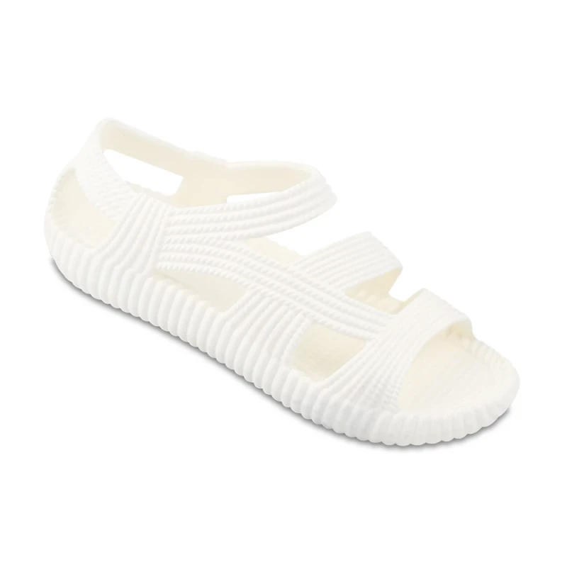 دمپایی جمیرا پاپا PVC رنگبندی سفید