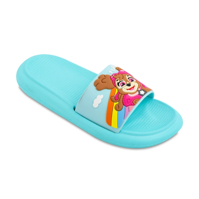 دمپایی رینبو پاپا PVC رنگبندی آبی